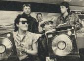 Golden Earring press conference Schiphol Airport April 13, 1983